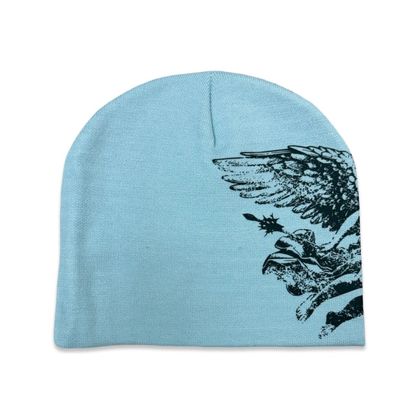 Shattered Hearts “Catchin Feelins” Blue Beanie – Era Clothing Store