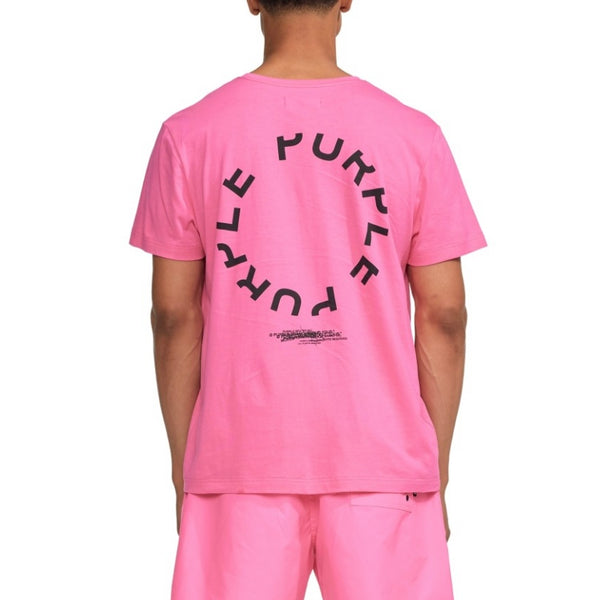 Buy PURPLE BRAND Heavy Logo T-shirt - Pink At 30% Off