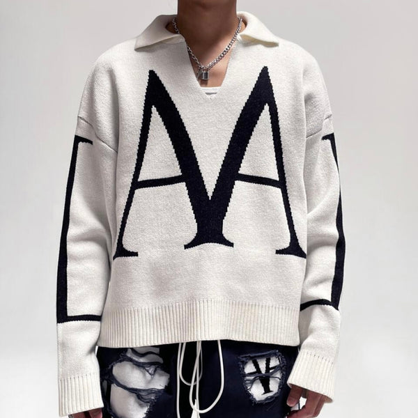 Lifted Anchors “Nautica” Knit Jacquard Sweater – Era Clothing Store