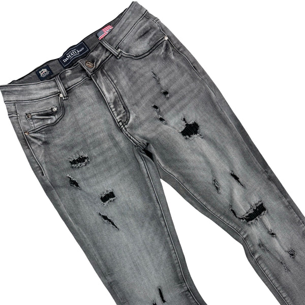 Damati Tuscany Dark Grey Jeans (DMT-211)