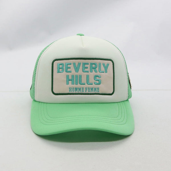 Homme Femme Beverly Hills Hat In Green