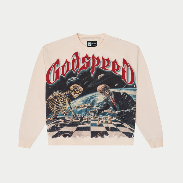 Godspeed “Checkmate” Bone Sweater