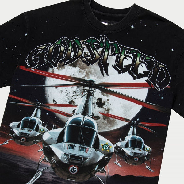 Godspeed “Air Strike” Black Tee