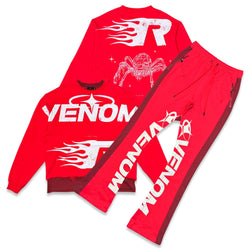 Vieriche Venom Crew Red Jogging Set