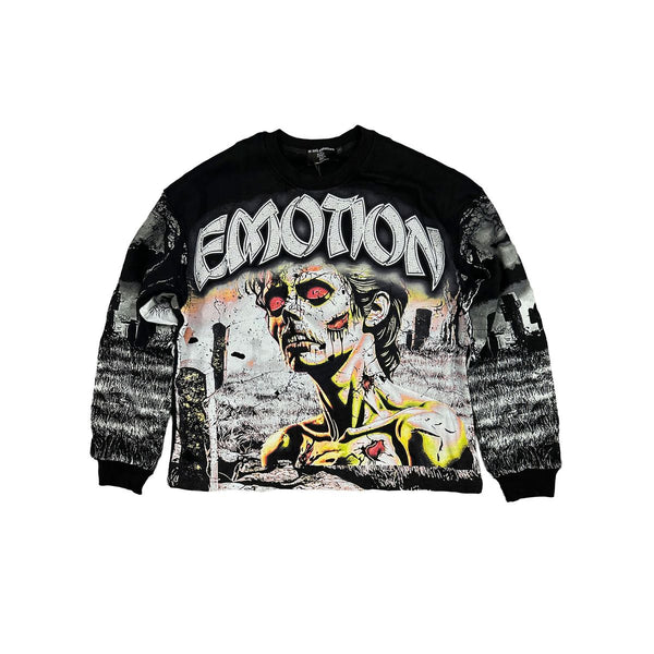 Mixed Emotion “Tombstone” Thermal L/S Tee