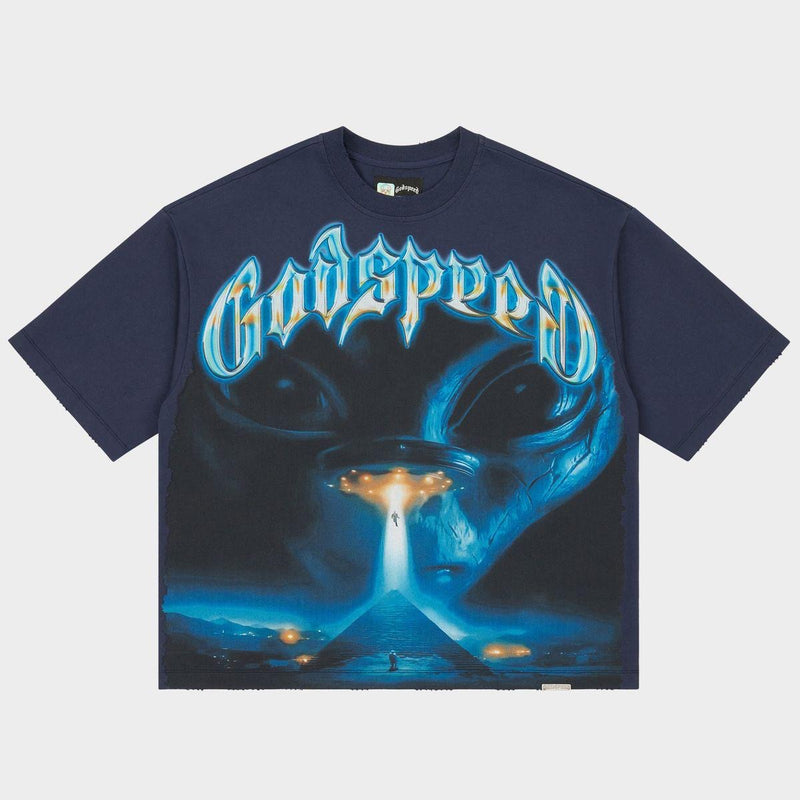 Godspeed “Ascension” Navy Tee – Era Clothing Store
