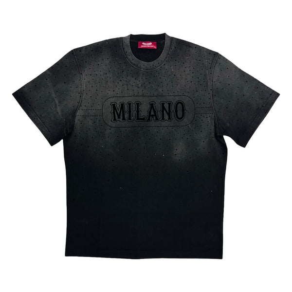 Reelistik Milano Stones Black Heavyweight Tee