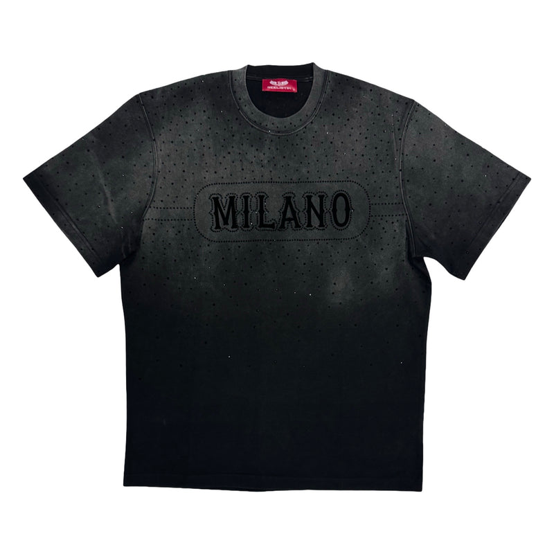 Reelistik Milano Stones Black Heavyweight Tee