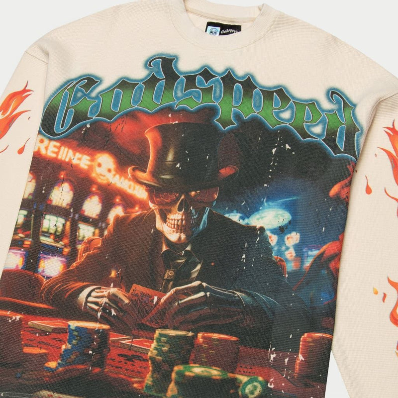 Godspeed “L.A.G” Bone Thermal L/S Tee