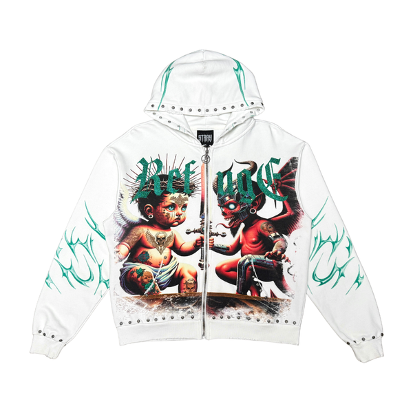 Cactus Jack Mastermind Skull Zip Up Hoodie – Era Clothing Store