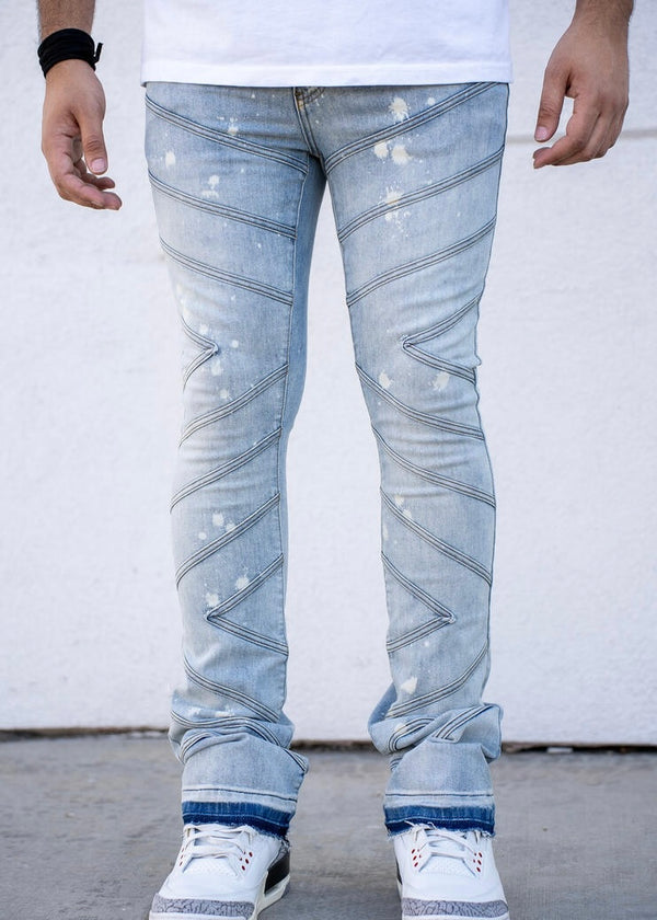 Reelistik Adonis Light Blue Stacked Jeans (RST5043-3)