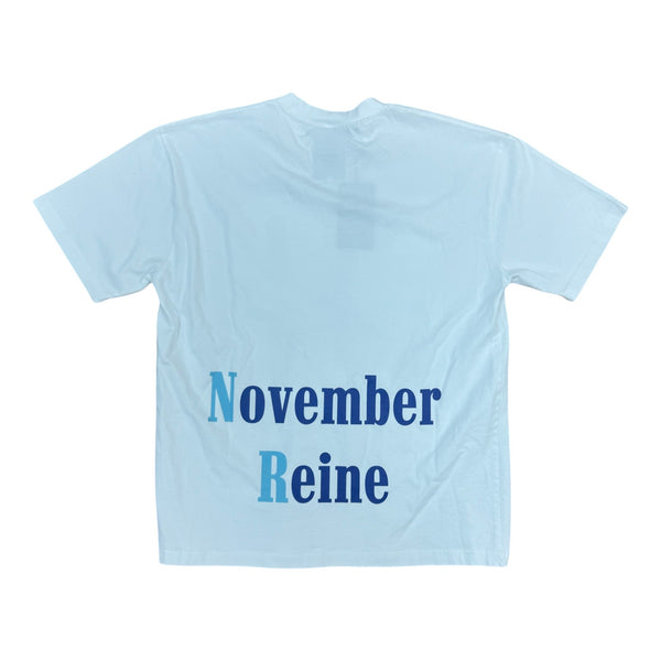 November Reine “Molotov Cocktail” Stones White Tee