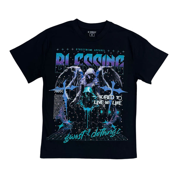 G West “Blessing” Stones Black Tee