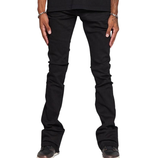 ESNTL Lab “Core Black” Stack Jeans