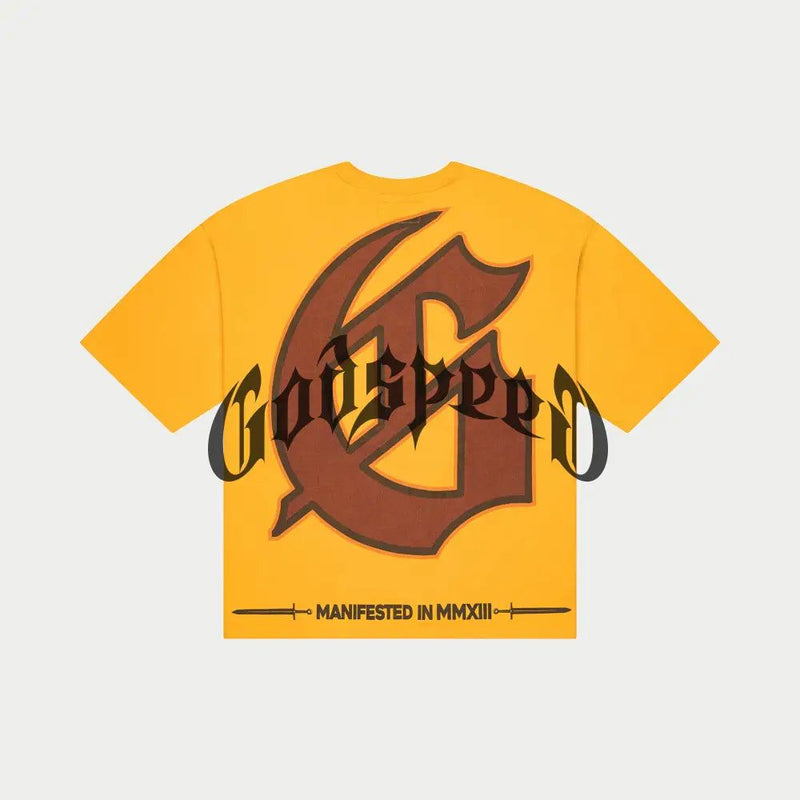 Godspeed “Moral” Yellow Tee