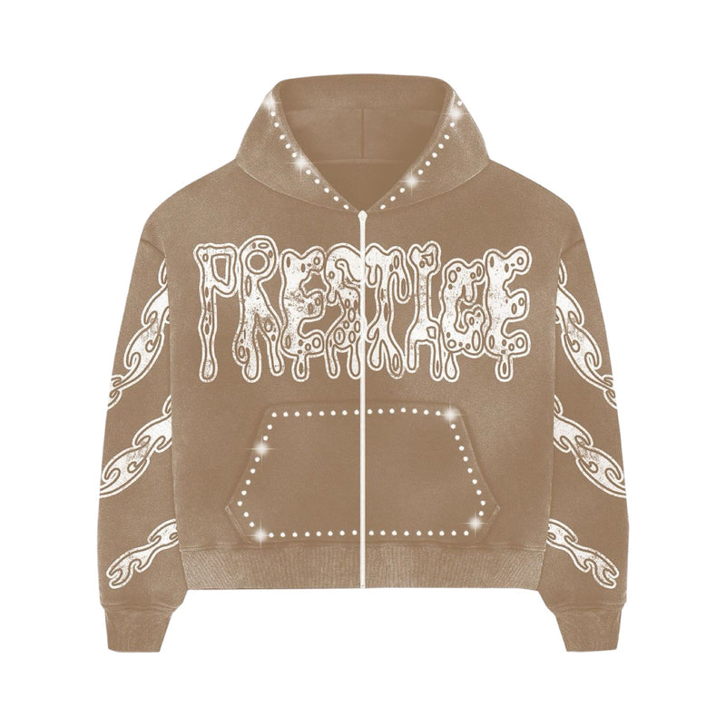 Prestige “Drippy” Brown Hoodie