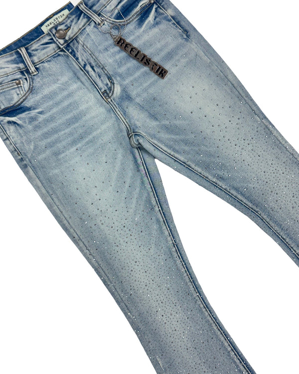 Reelistik Diamond Sparkle Stacked Jeans (RST-1202)