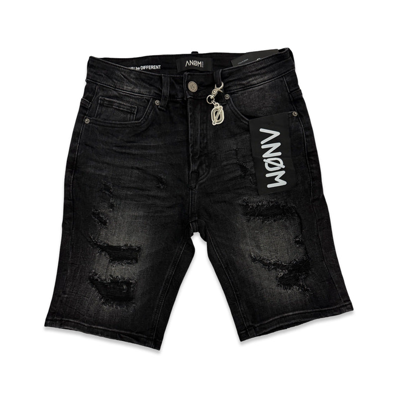 Anom “Apex” Black Wash Shorts – Era Clothing Store