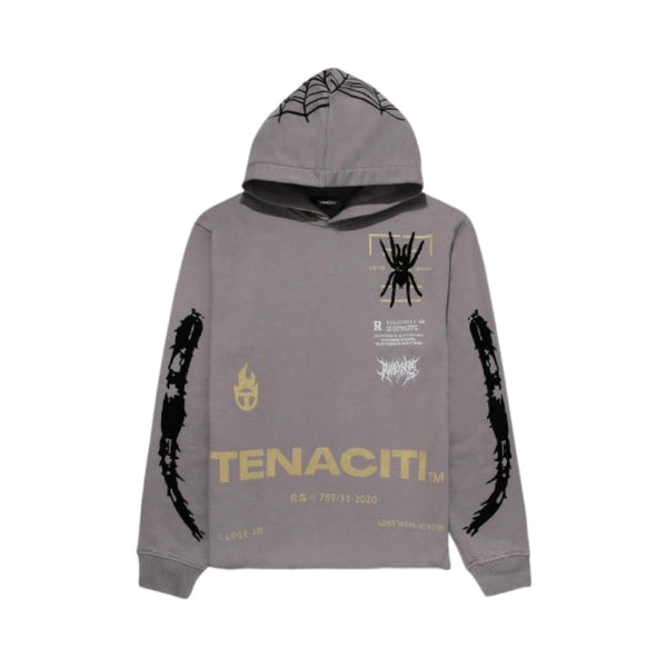 Tenaciti “Spider” Grey Hoodie