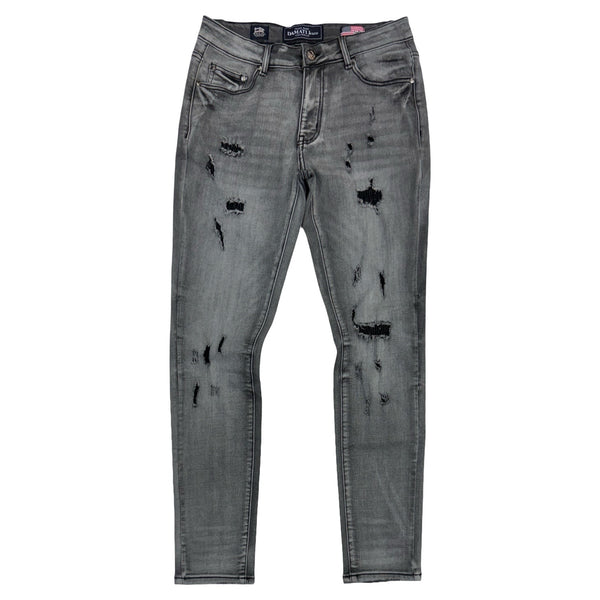 Damati Tuscany Dark Grey Jeans (DMT-211)