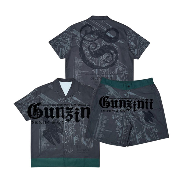 Gunzinii “Eagle” Black Short Set