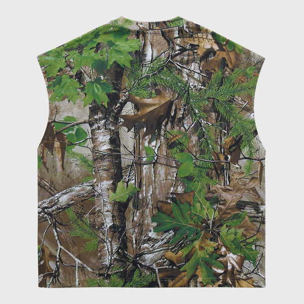 Homme Femme “Deer Country” Cutoff Tee
