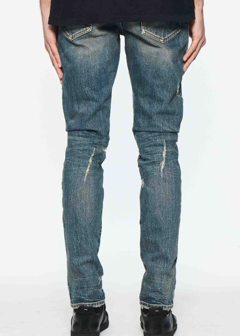 Purple Brand Shadow Seam Coated Jeans