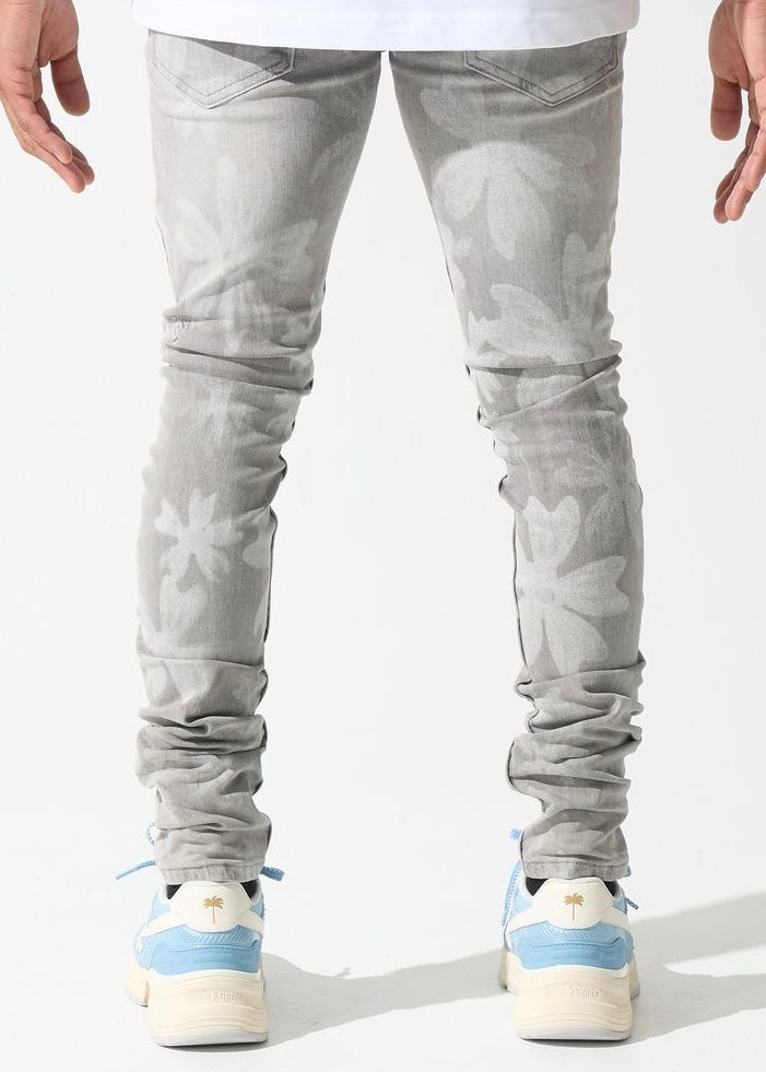 Serenede “Sakura” Grey Jeans