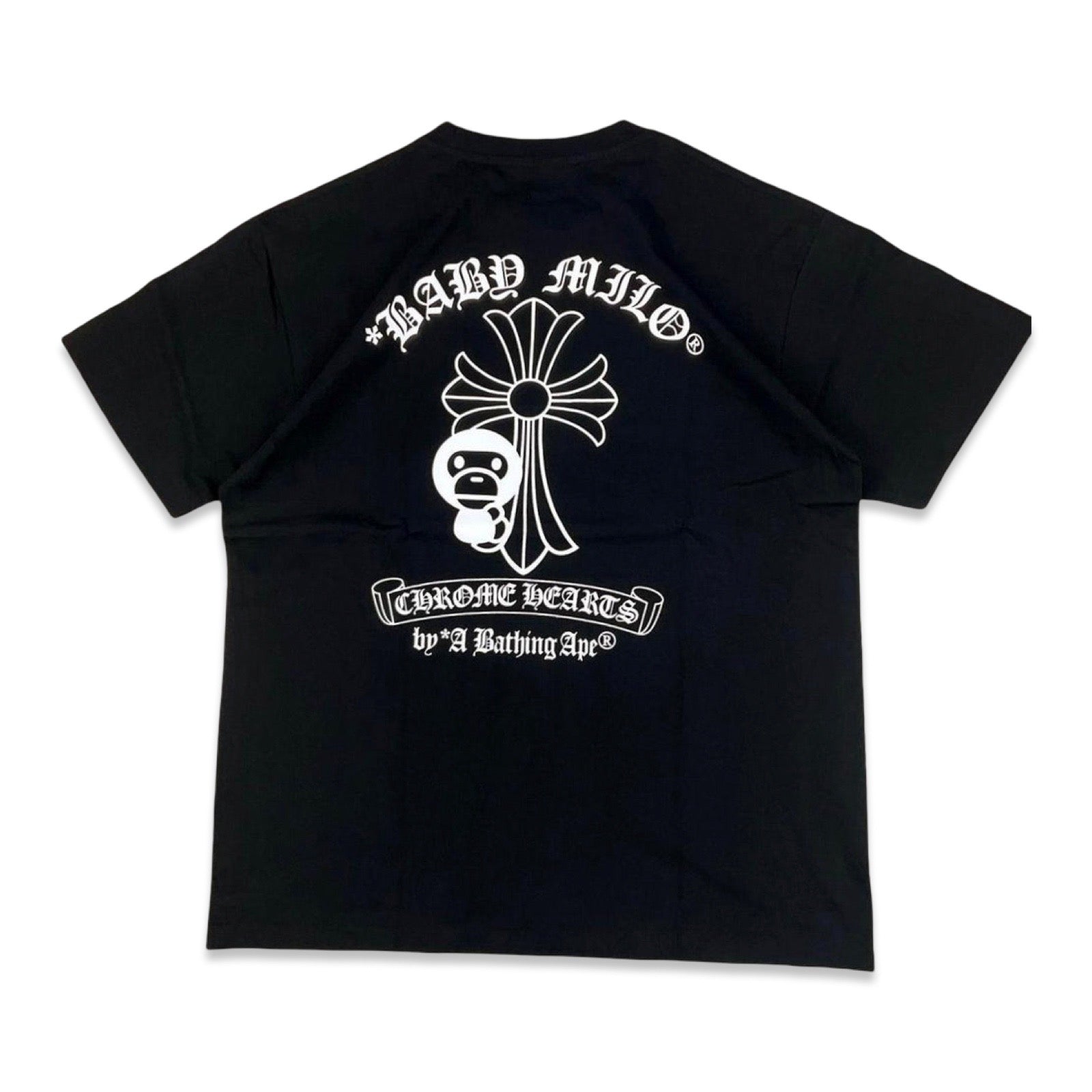 BAPE X Chrome Hearts Black Tee – Era Clothing Store
