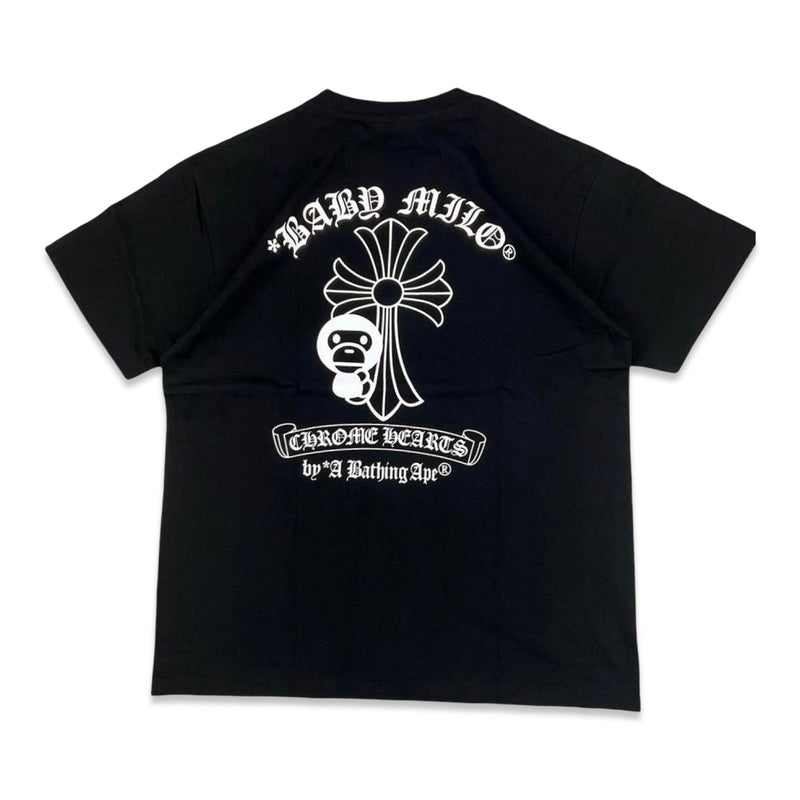 BAPE X Chrome Hearts Black Tee – Era Clothing Store