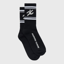 Homme Femme Rave Socks In Black