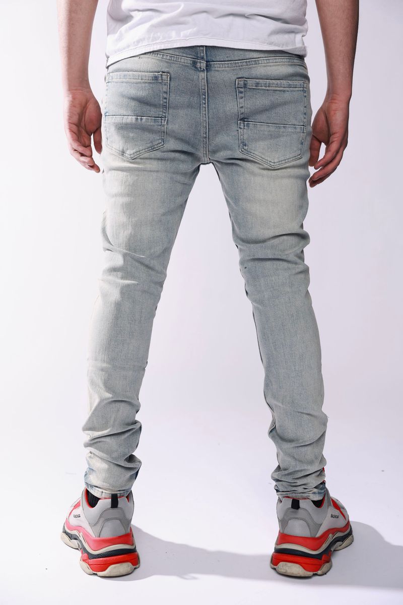 Pali “Khaki Blue” Wash Jeans