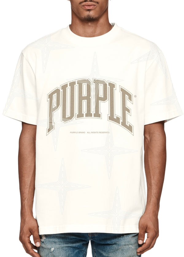 Purple Brand Tuffetage Stars S/S Tee