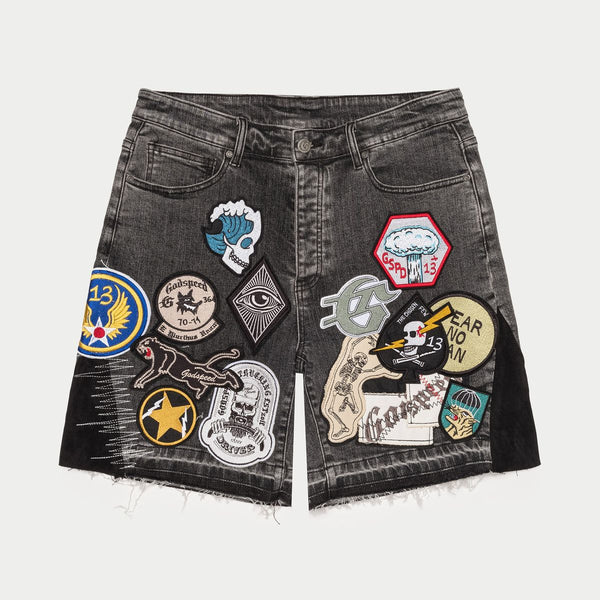 Godspeed “Patchwork V2” Grey Shorts