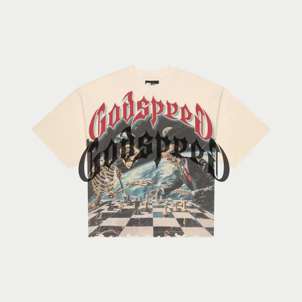 Godspeed “Checkmate” Bone Tee