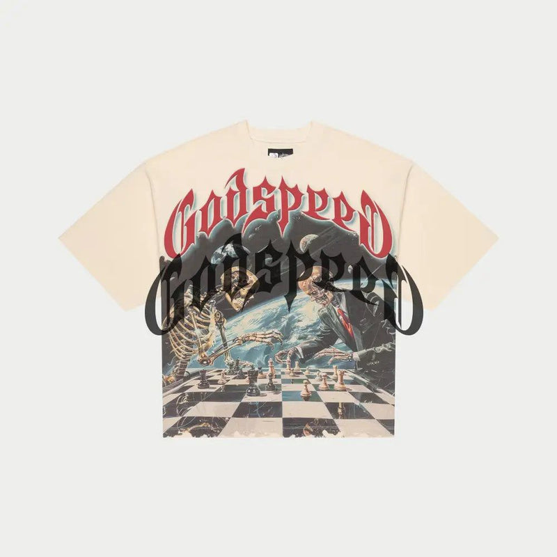 Godspeed “Checkmate” Bone Tee