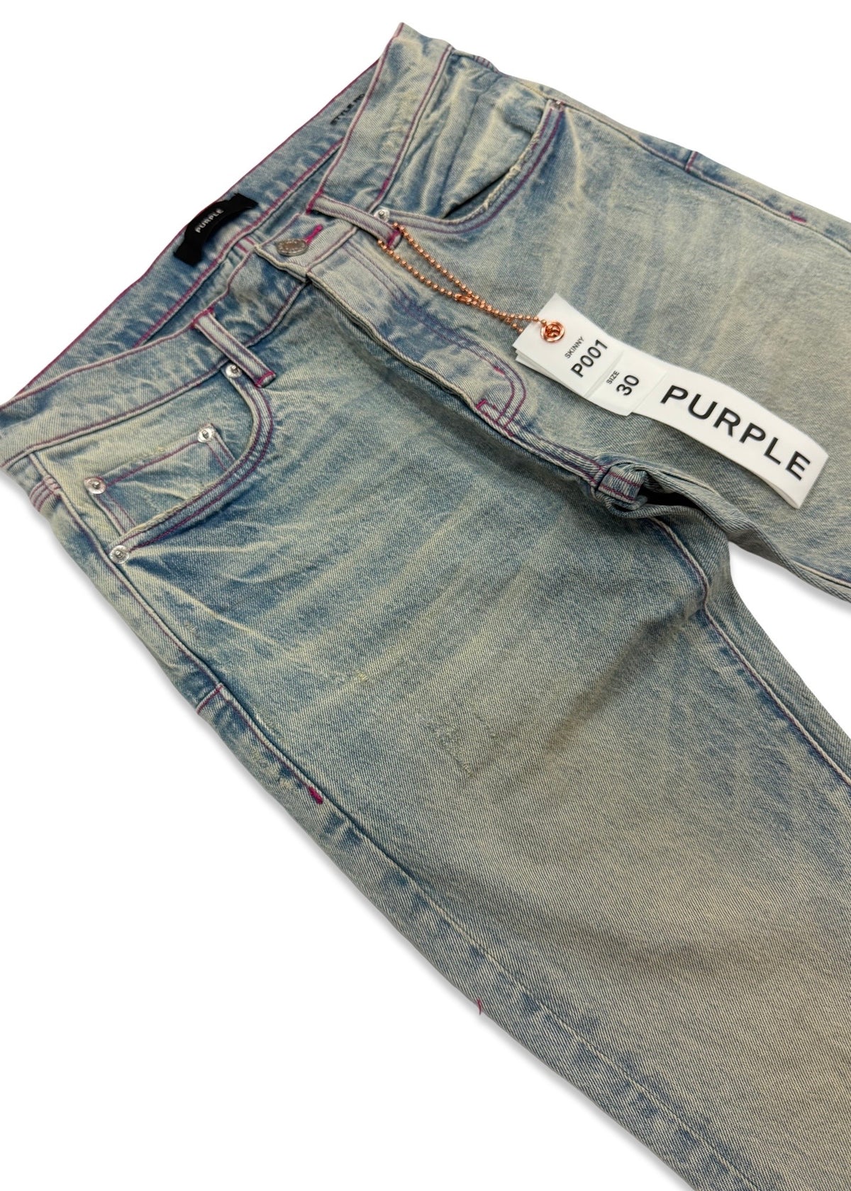 Purple Brand Fluorescent Orange X-Ray Jeans – Era Clothing Store