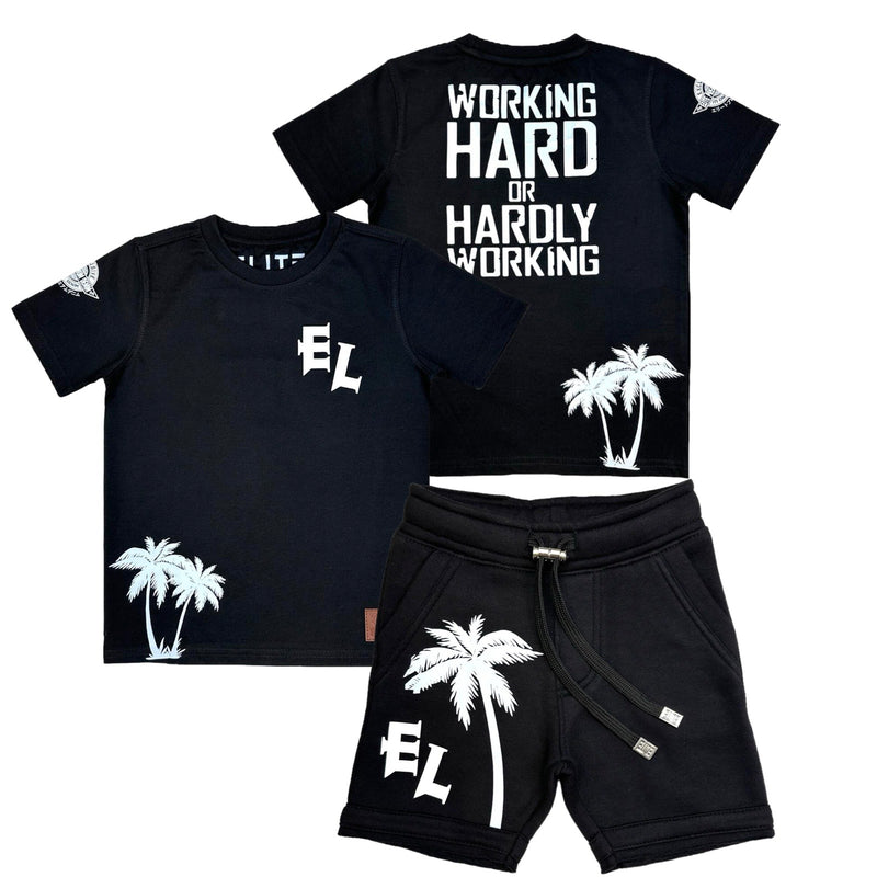 Elite Kids “Working Hard” Black Set