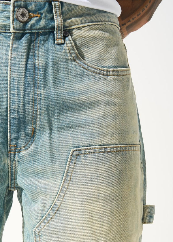 Serenede “Citrus” Wash Denim Shorts