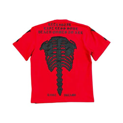 Reelistik Bones Red Heavyweight Tee