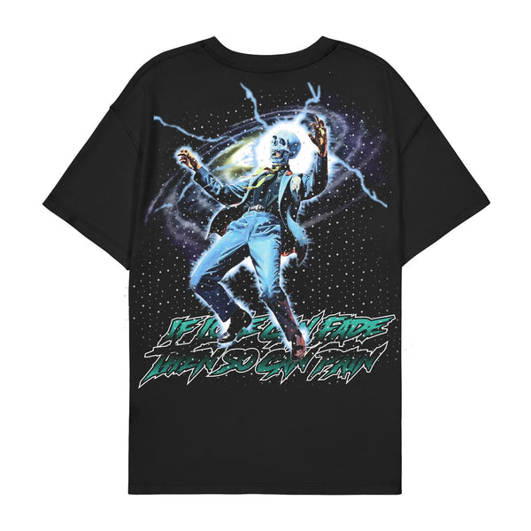 Campus “Static” Black Tee