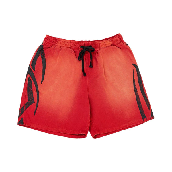 Golden “The Summer” Vintage Red Shorts