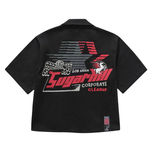 Sugarhill “Cruel” Box Fit Black Shirt