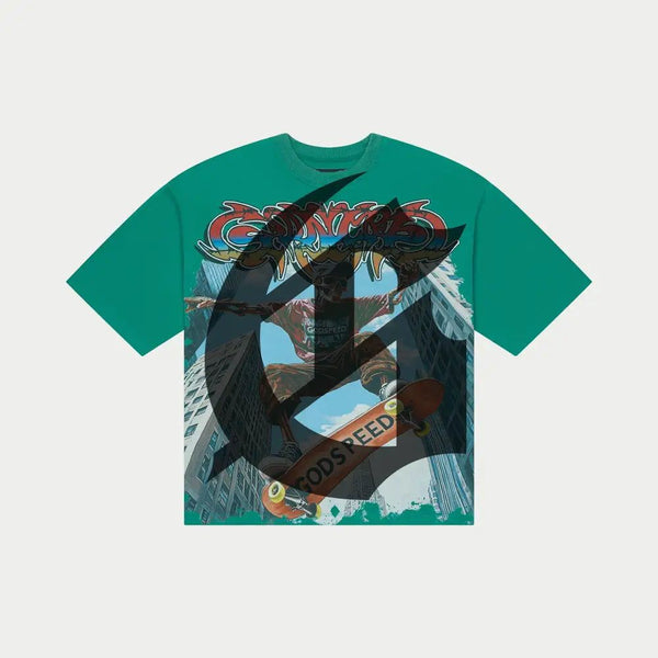 Godspeed “Ollie” Green Tee