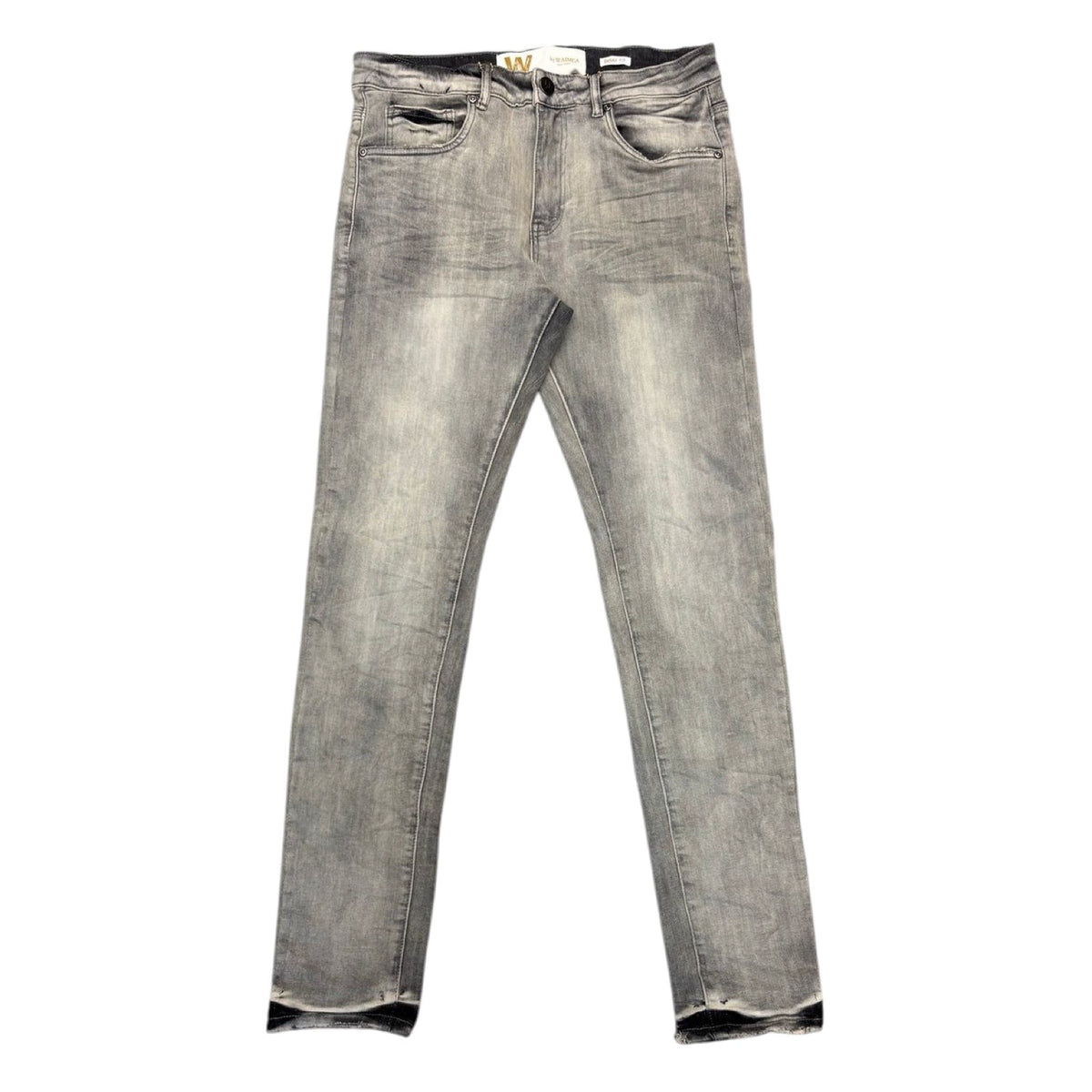 Valabasas “Alpha Picasso” Grey Jacquard Jeans – Era Clothing Store