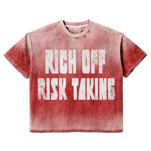 Prestige “Rich Off” Red Tee