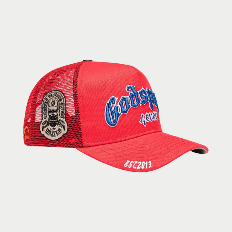 Godspeed “Forever” Red/White Trucker Hat