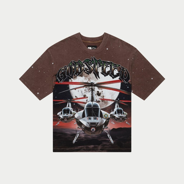 Godspeed “Air Strike” Brown Tee