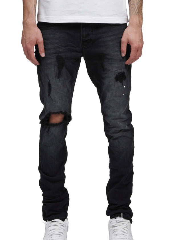 Purple Brand Split Wash Jeans