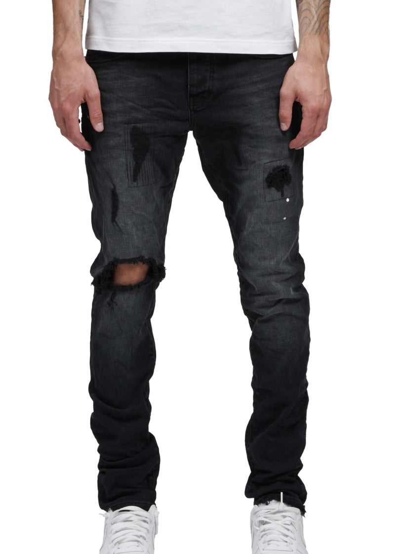 Purple Brand Split Wash Jeans